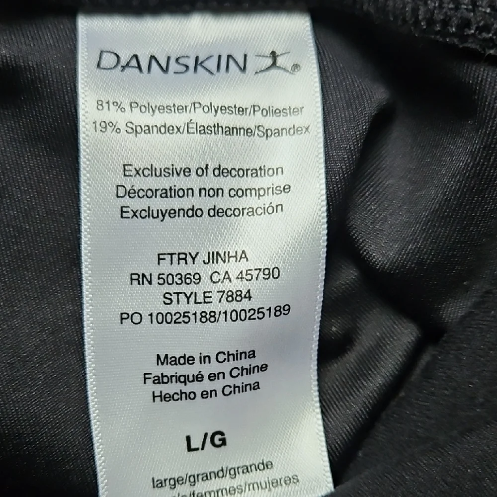 Danskin Black Leggings Jenna Dewan Collaboration - Picture 6 of 6